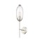 Z-Lite Arden Wall Sconce, 1-Light, 4.5 In.W x 7 In.L x 21.5 In.H, Brushed Nickel/Clear 651S-BN - alternate 5